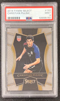 2016 Panini Select #150 Christian Pulisic PSA 9 Mint Rookie Card