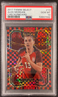 2017 Panini Select Alex Morgan Checkerboard Prizm #13 PSA 10 SSP