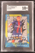 2018-19 Panini Donruss Optic Explosive Kylian Mbappé #E-7 SGC 10 SSP