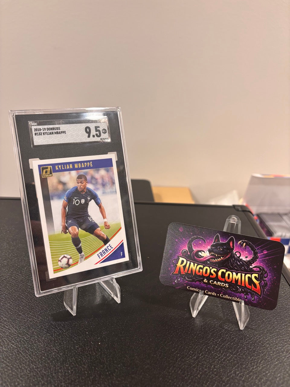 2018-19 Panini Donruss Kylian Mbappé #132 SGC 9.5 France