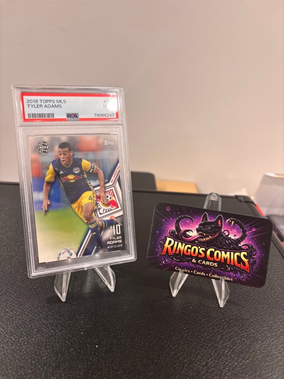2018 Topps MLS Tyler Adams #163 PSA 9