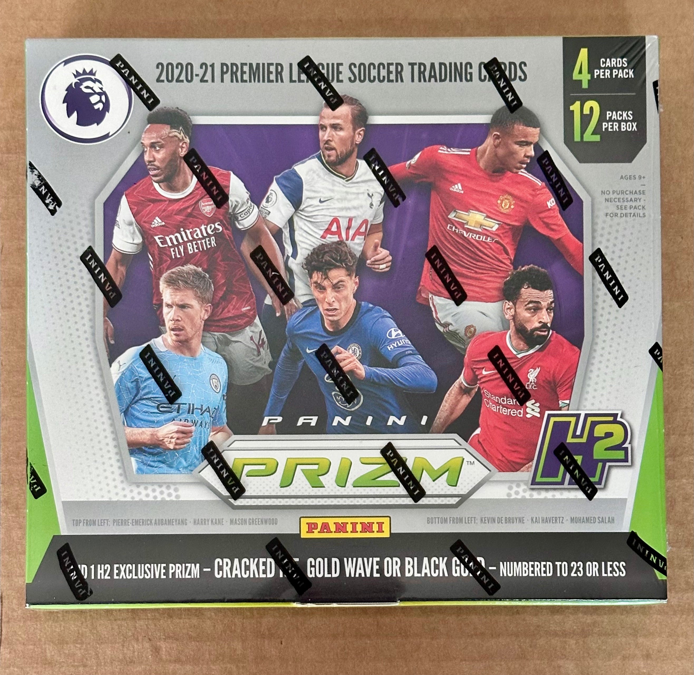 2020-21 Panini Prizm Premier League EPL H2 Hobby Hybrid Box