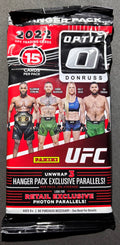 2022 Donruss Optic UFC Hanger Packs - LOT OF 5 (5 x 15 Cards)