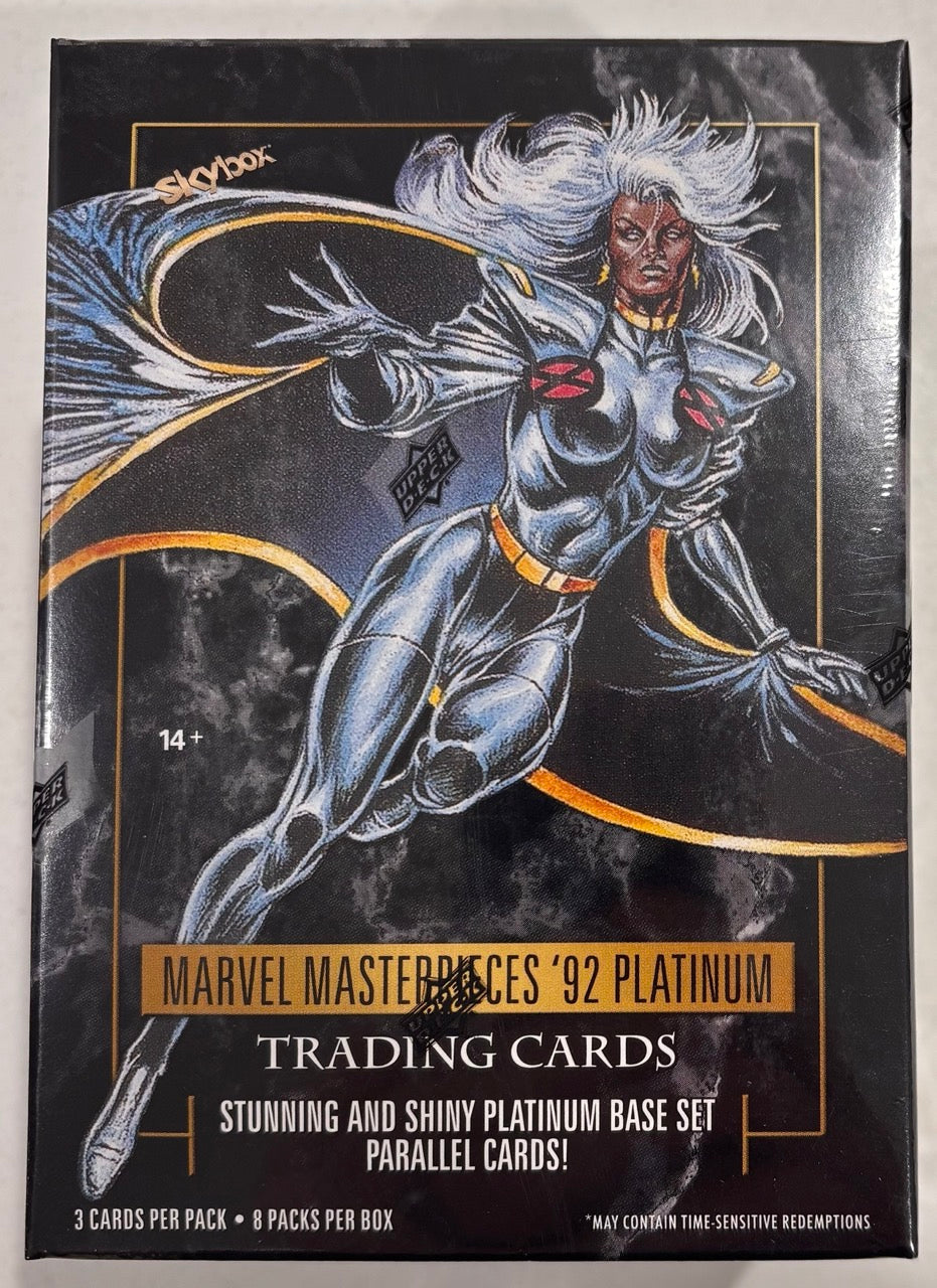 2024 Upper Deck Marvel Masterpieces ‘92 Platinum Blaster Box