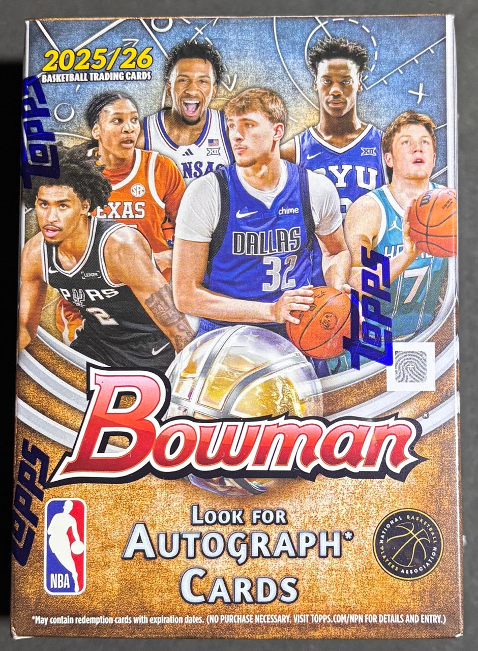 2025-26 Bowman Basketball Blaster Box Sealed