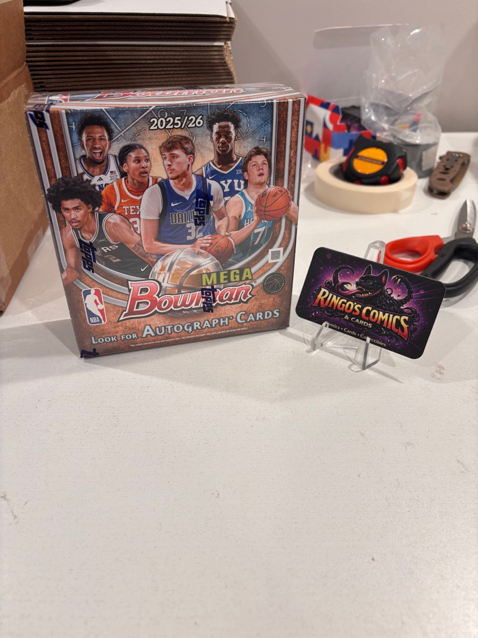 2025-26 Bowman Basketball Mega Box Sealed