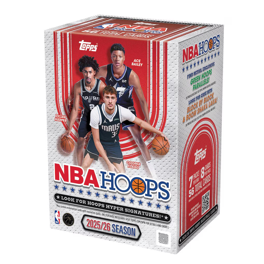 2025/26 Topps Hoops Basketball Factory Sealed Value (Blaster) Box