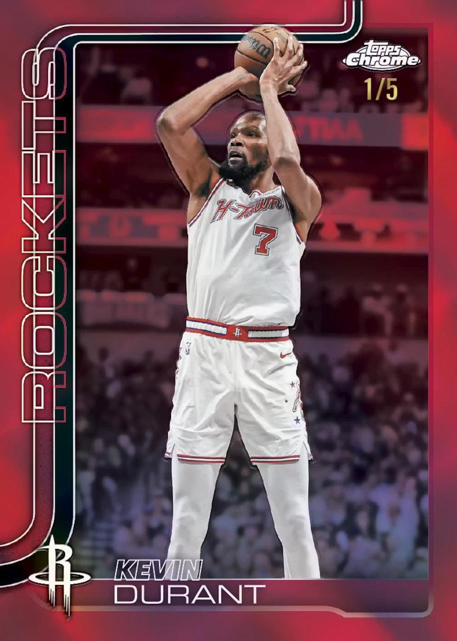 2025-26 Topps Chrome Basketball Update Series Value Box NBA Sealed