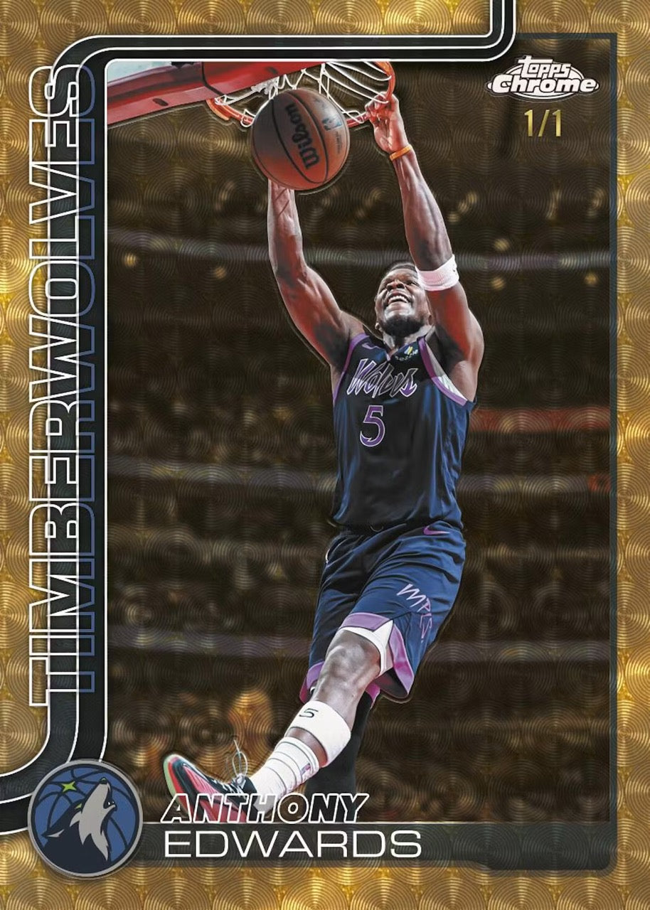2025-26 Topps Chrome Basketball Update Series Value Box NBA Sealed