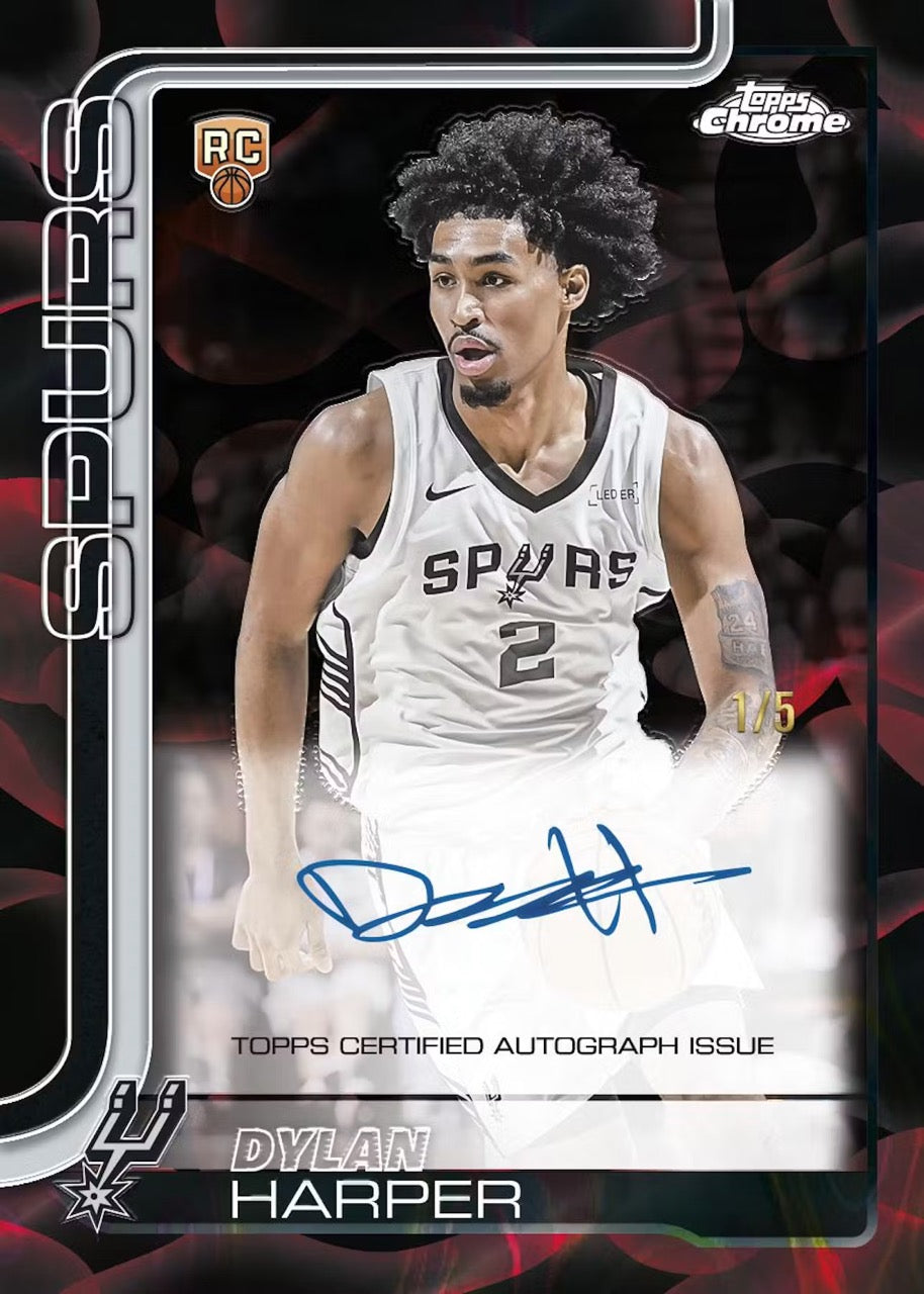 2025-26 Topps Chrome Basketball Update Series Value Box NBA Sealed