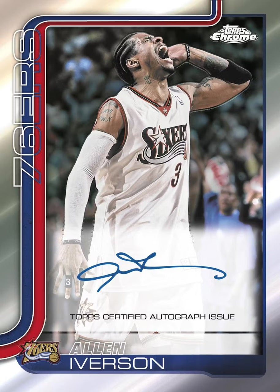 2025-26 Topps Chrome Basketball Update Series Value Box NBA Sealed