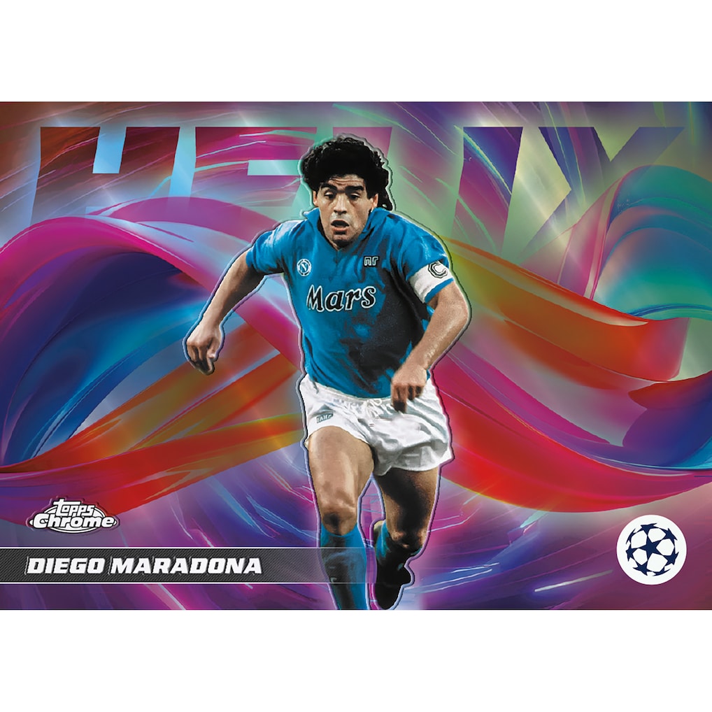 2025/26 Topps Chrome UEFA Club Competitions Factory Sealed Hobby Box