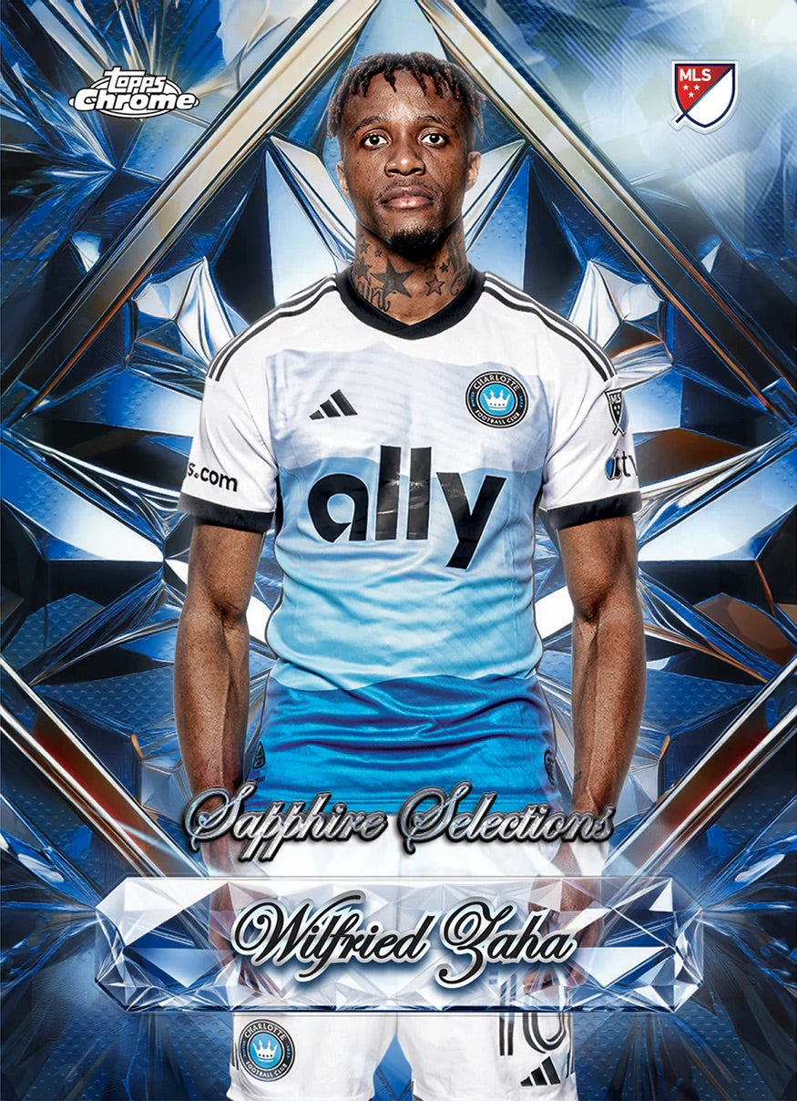 2025 Topps Chrome Sapphire Edition MLS Soccer Hobby Box Sealed