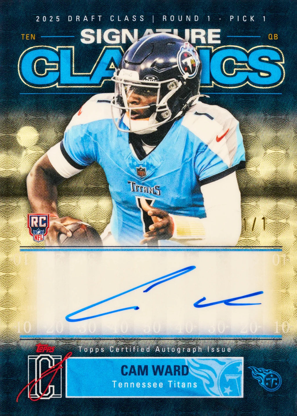 2025 Topps Signature Class Football Value (Blaster) Box