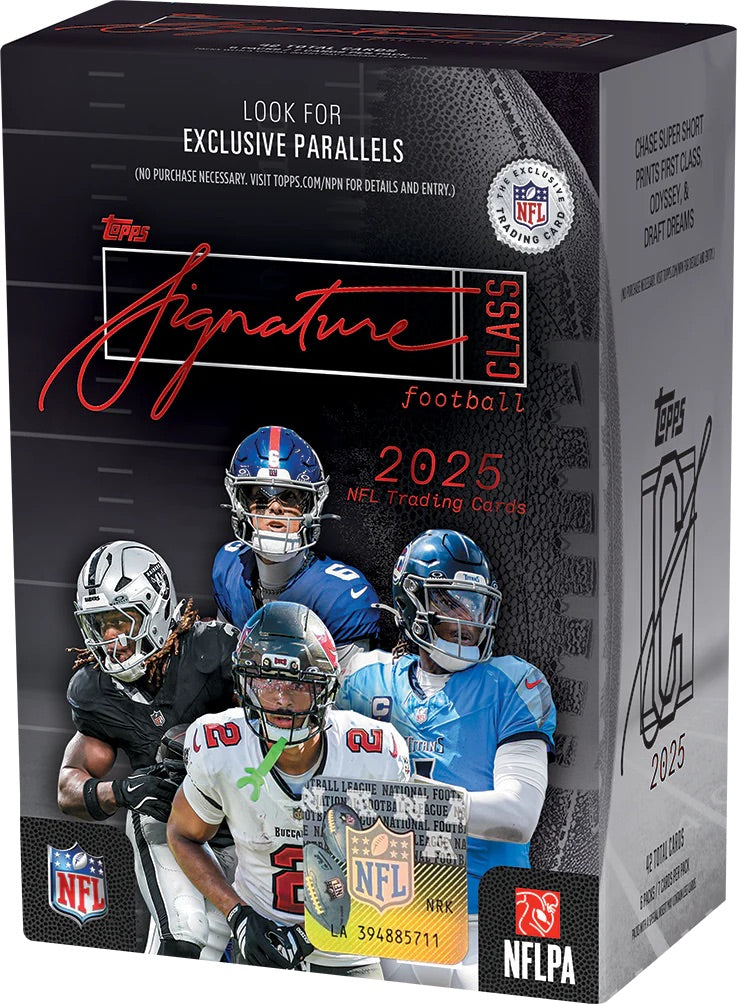 2025 Topps Signature Class Football Value (Blaster) Box