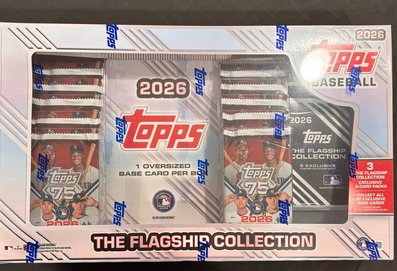 2026 Topps Baseball Series 1 Flagship Collection Super Box Factory Sealed