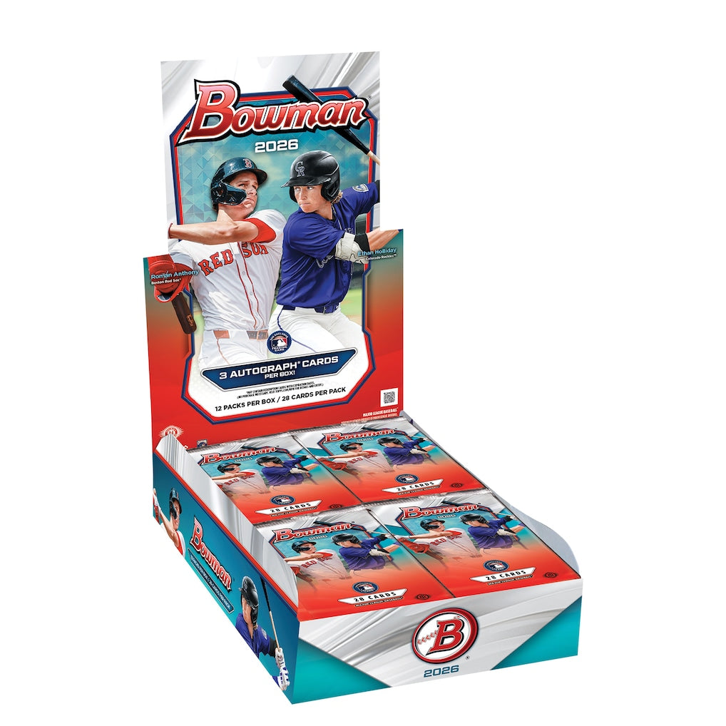 2026 Bowman Baseball Factory Sealed Hobby Jumbo Box