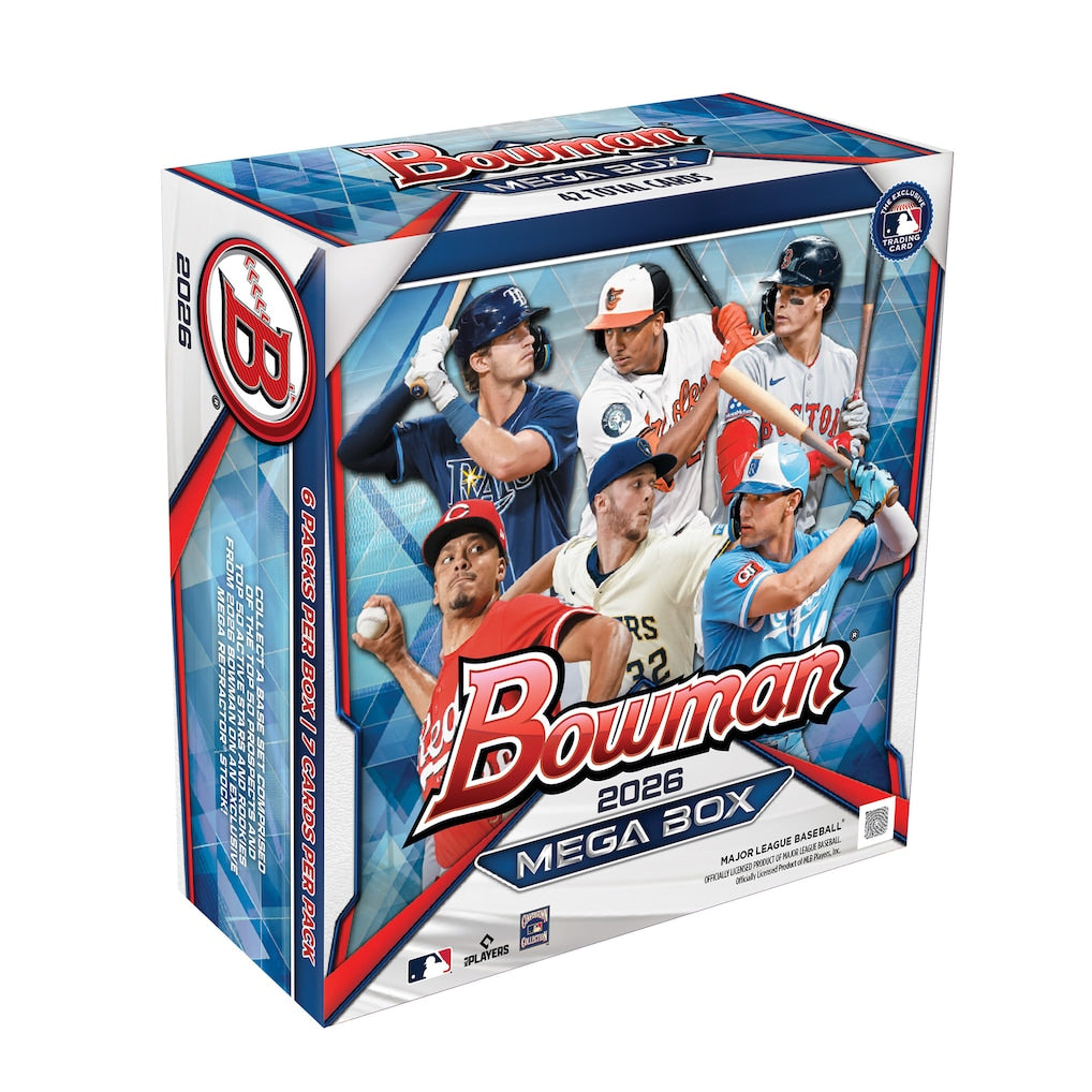 2026 Bowman Baseball Factory Sealed Mega Box