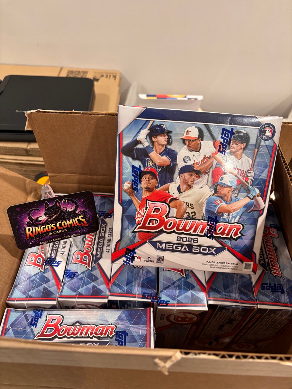 2026 Bowman Baseball Factory Sealed Mega Box