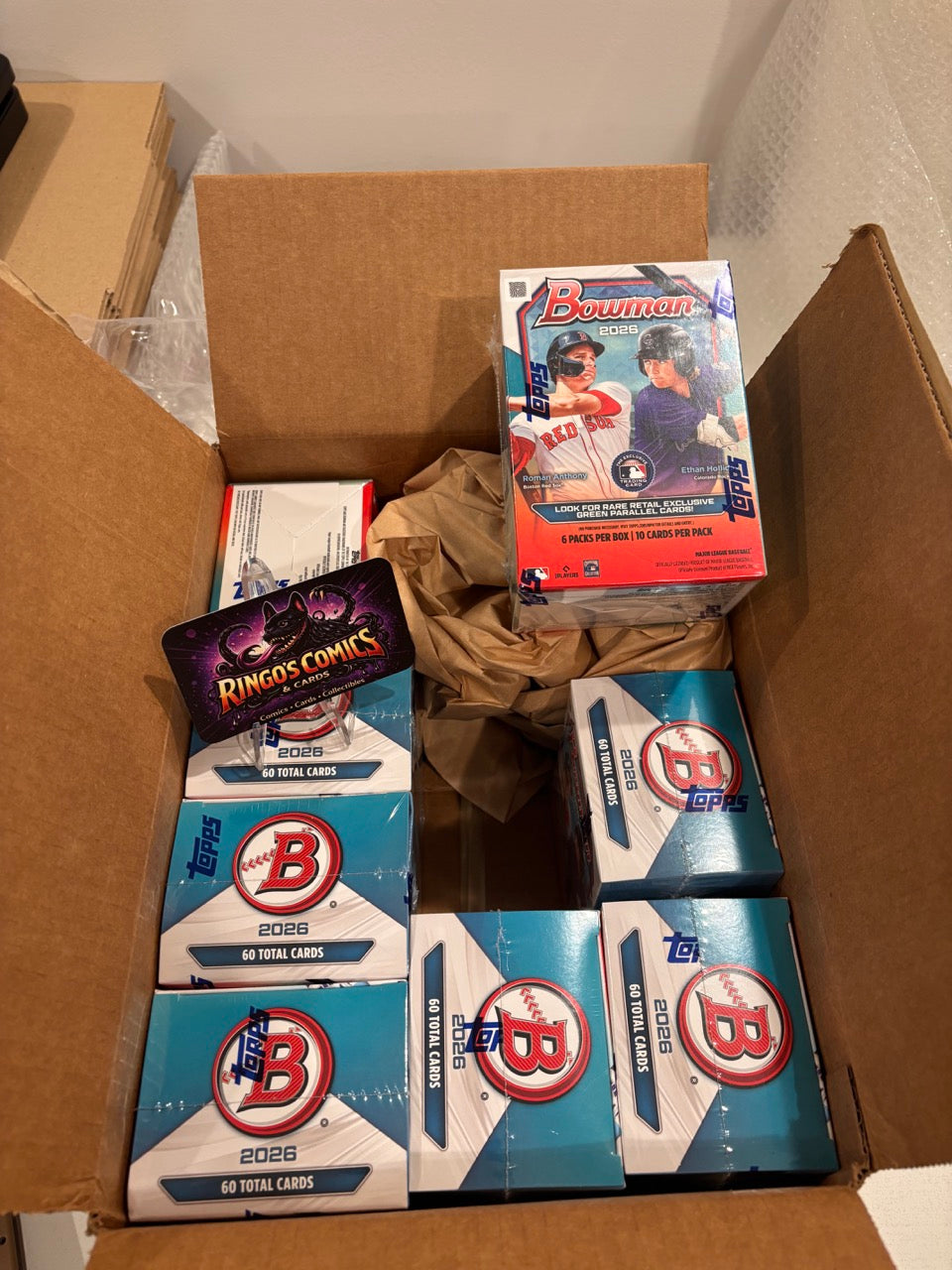 2026 Bowman Baseball Factory Sealed Value (Blaster) Box