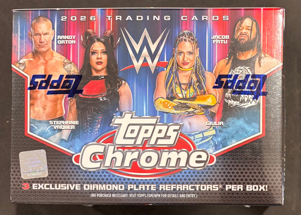 2026 Topps Chrome WWE Blaster Box