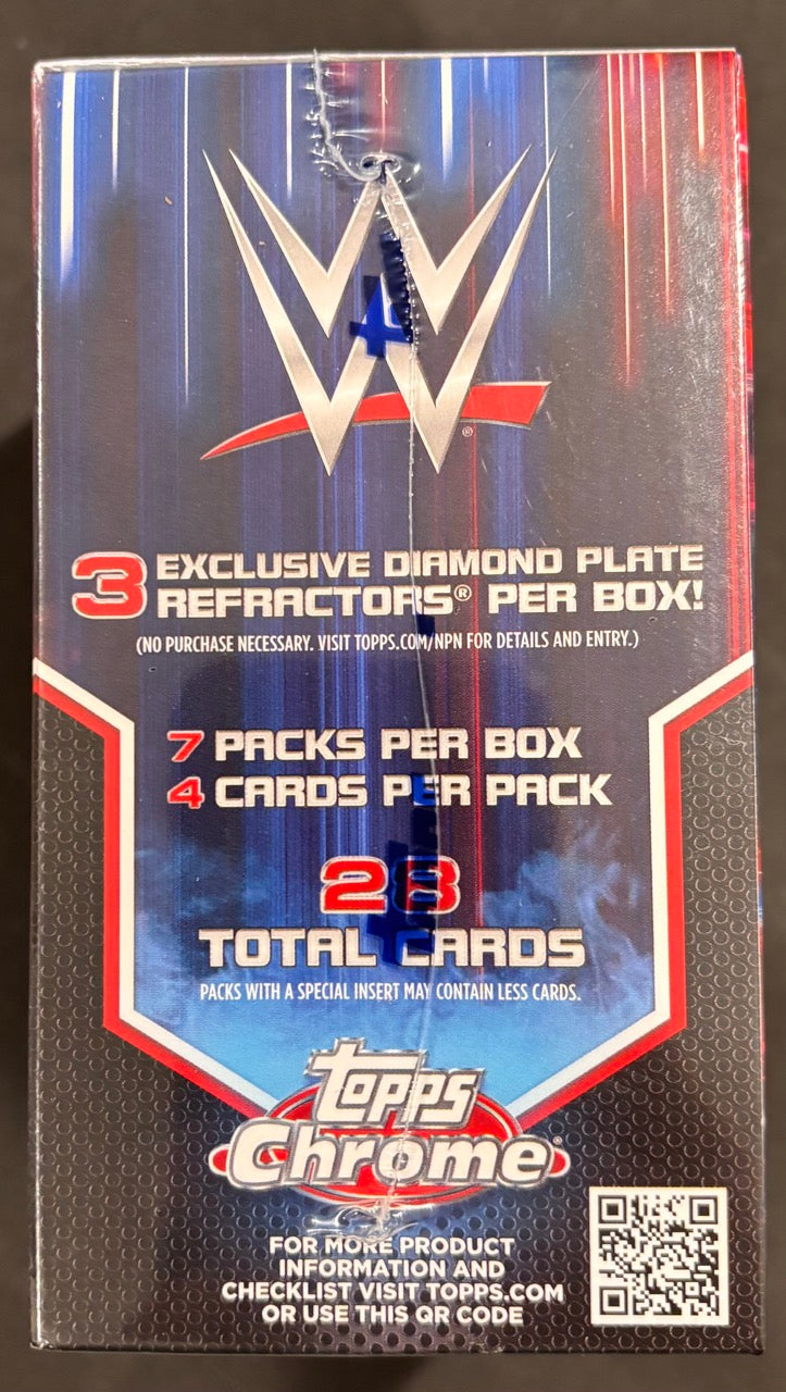 2026 Topps Chrome WWE Blaster Box