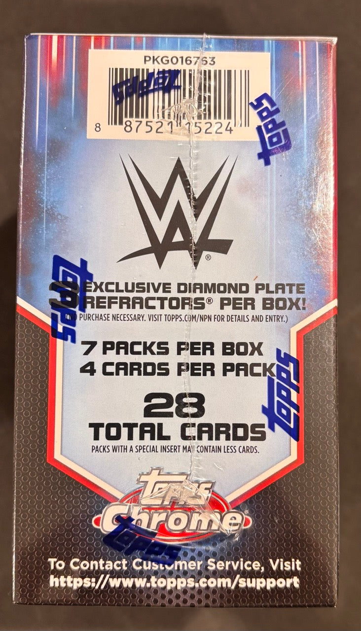2026 Topps Chrome WWE Blaster Box
