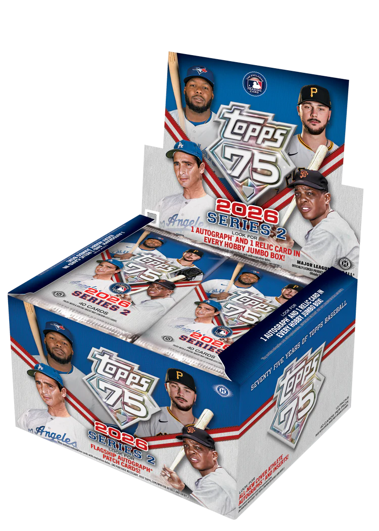 2026 Topps Baseball Series 2 Jumbo Hobby Box Sealed