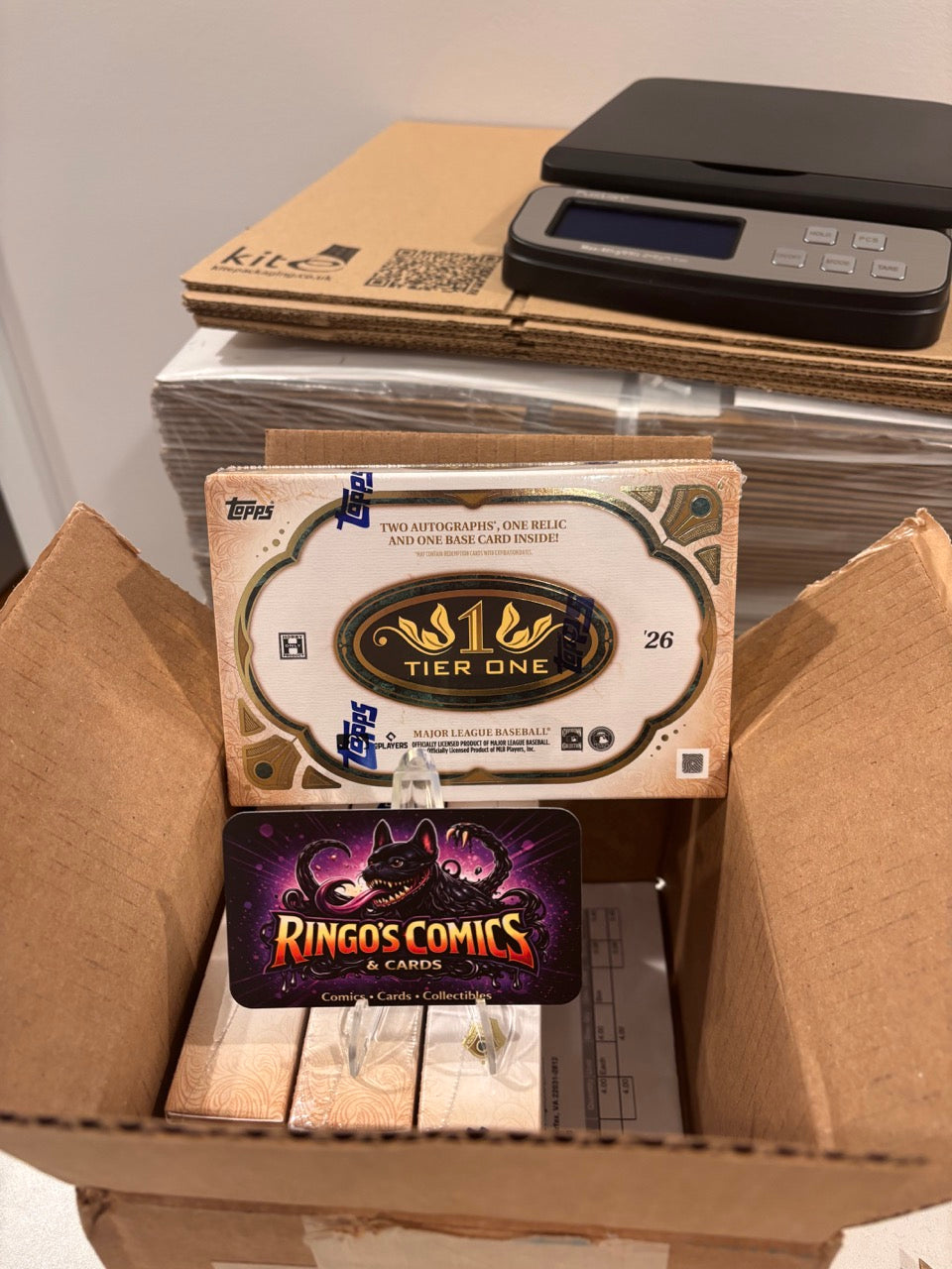 2026 Topps Tier One Baseball MLB Sealed Hobby Box 2 Autos + 1 Relic