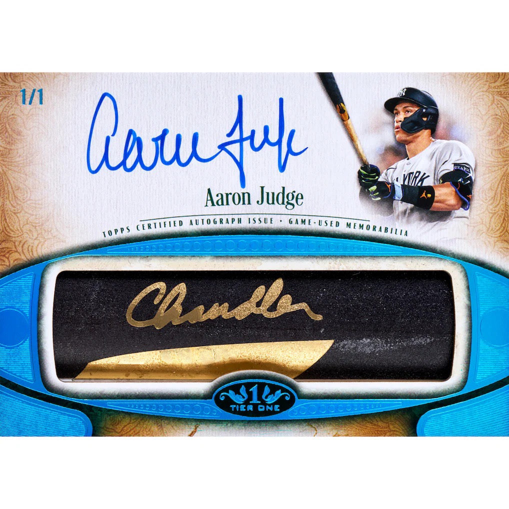 2026 Topps Tier One Baseball MLB Sealed Hobby Box 2 Autos + 1 Relic