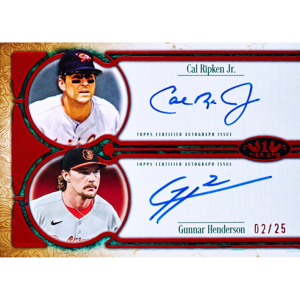 2026 Topps Tier One Baseball MLB Sealed Hobby Box 2 Autos + 1 Relic