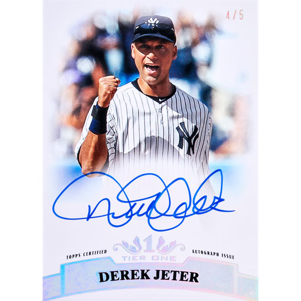 2026 Topps Tier One Baseball MLB Sealed Hobby Box 2 Autos + 1 Relic