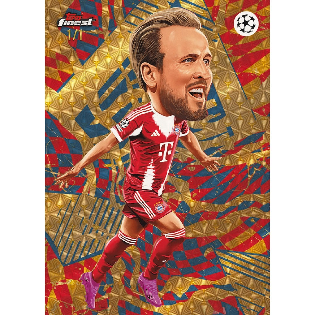 2025-26 Topps Finest UEFA Club Competitions Soccer Hobby Box Sealed