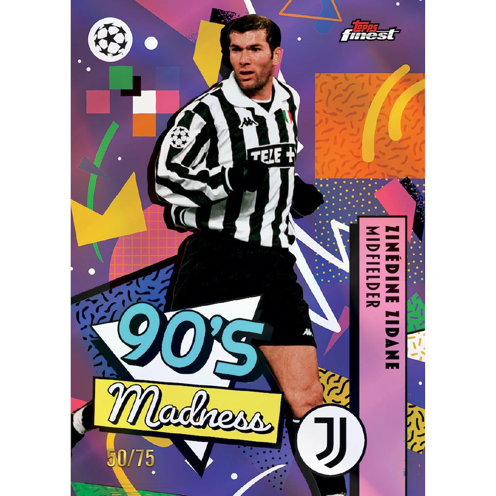 2025-26 Topps Finest UEFA Club Competitions Soccer Hobby Box Sealed