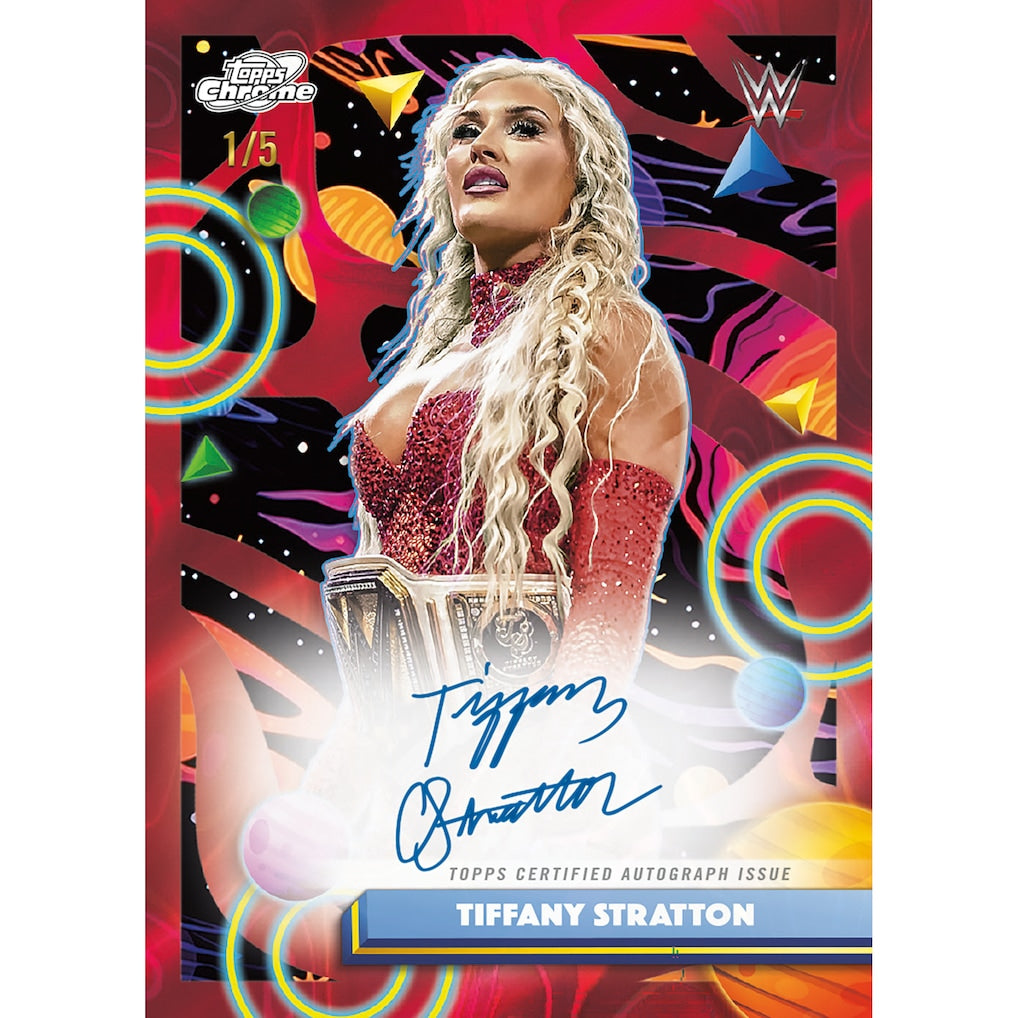 2026 Topps Chrome Cosmic WWE Hobby Box Sealed