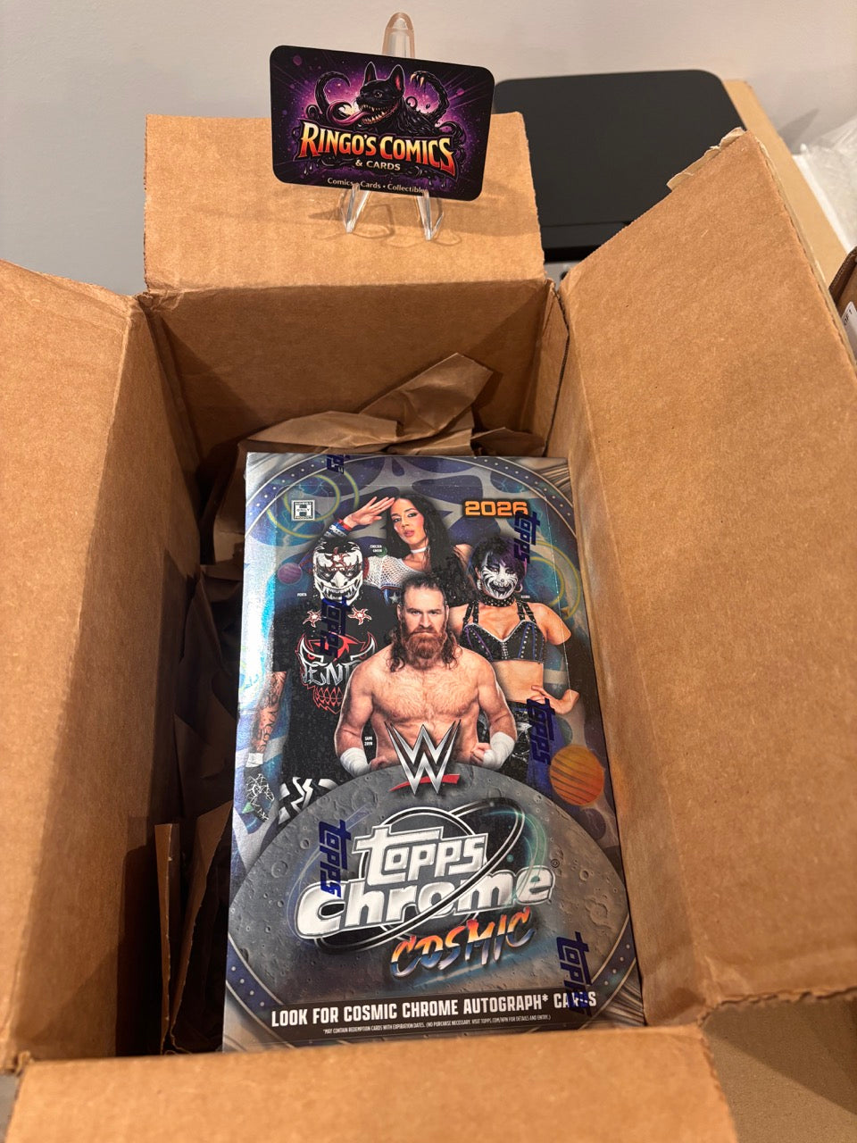 2026 Topps Chrome Cosmic WWE Hobby Box Sealed