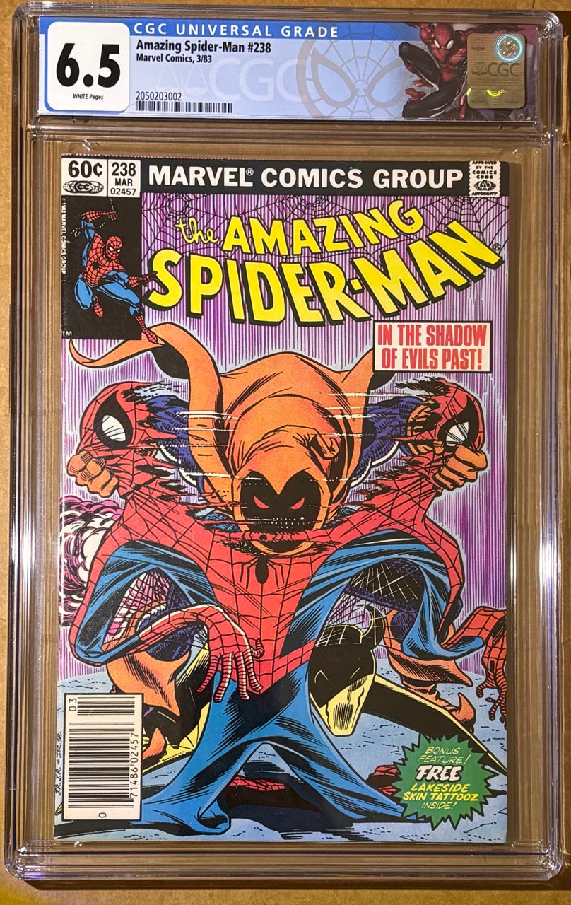 Amazing Spider-Man #238 (1983) - 1st Hobgoblin Appearance - Custom CGC Label 6.5