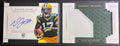 2014 National Treasures Davante Adams Jumbo Rookie Patch Auto Booklet RPA /99