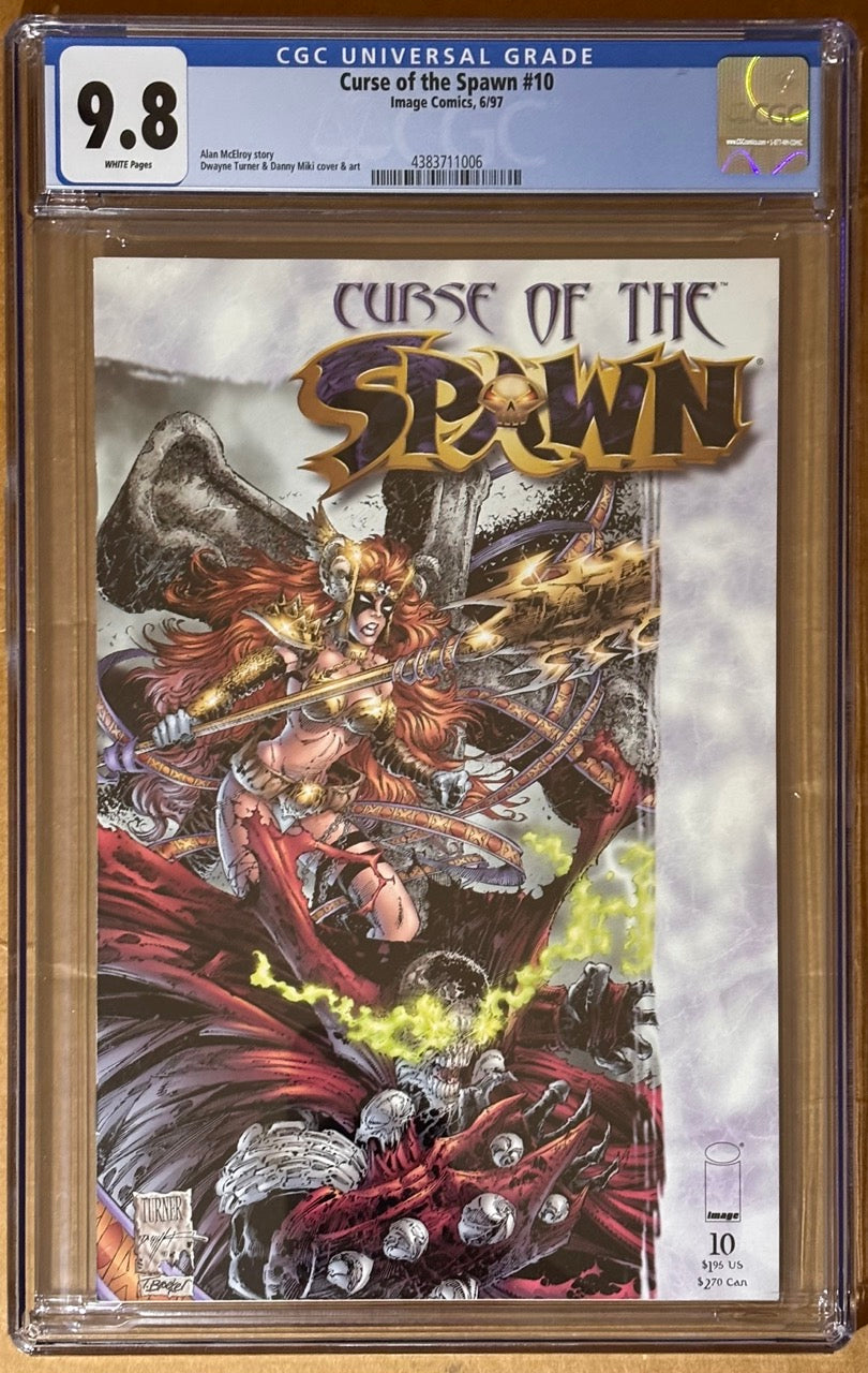 Curse of the Spawn #10 (1997) - CGC 9.8 - Dwayne Turner Cover