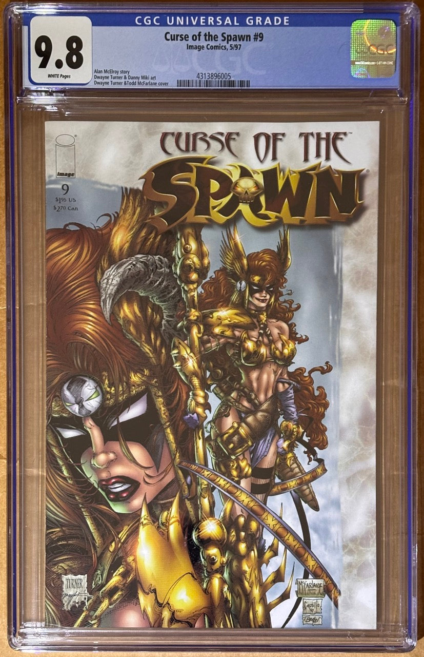 Curse of the Spawn #9 (1997) - CGC 9.8 - Dwayne Turner Cover