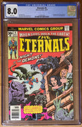 Eternals #4 (1976) - Bronze Age Key - CGC 8.0 - Jack Kirby