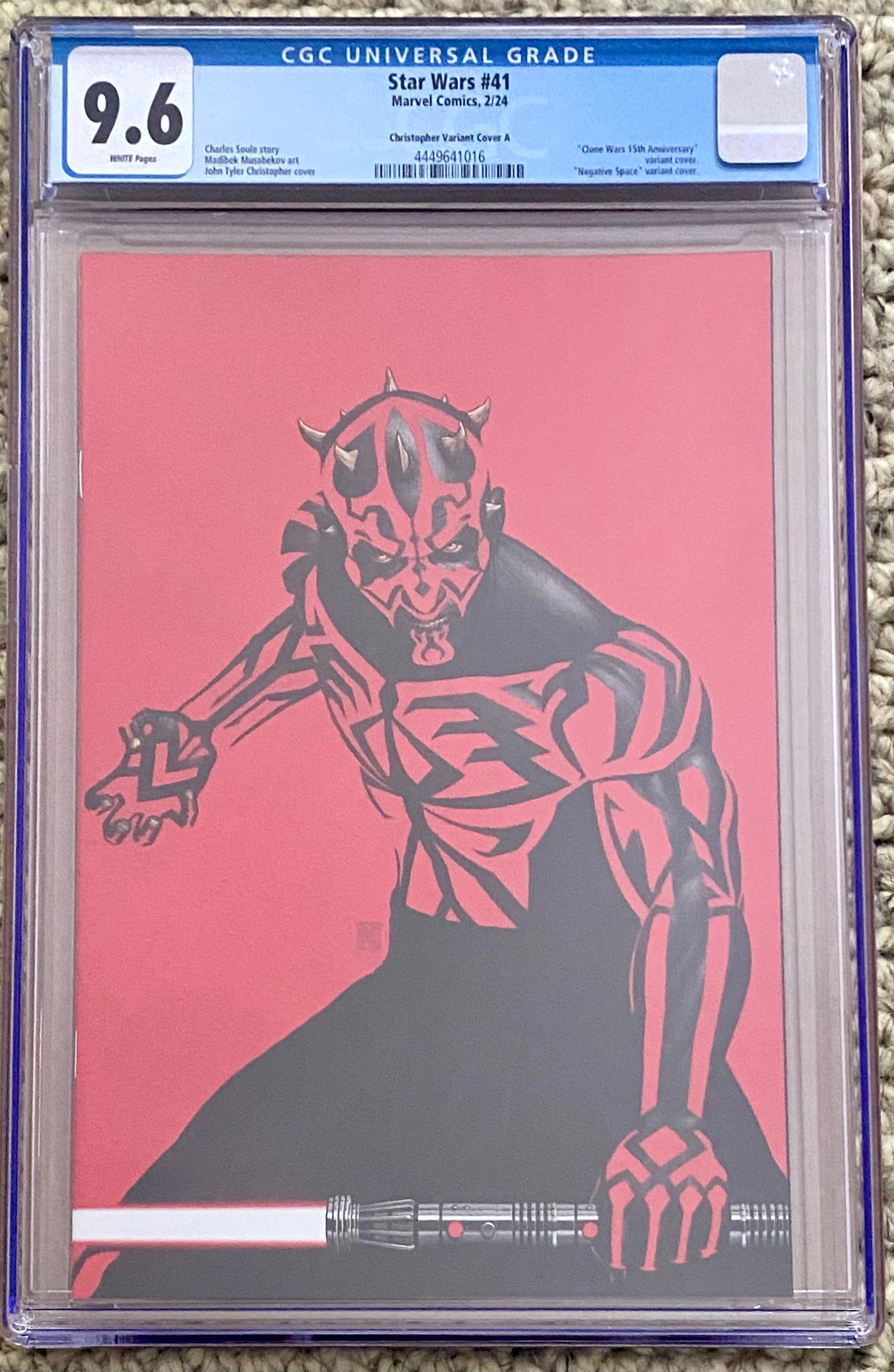 Star Wars #41 CGC 9.6 Christopher Variant Cover A