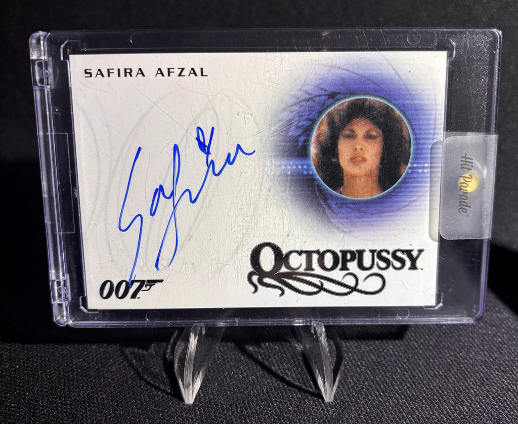 2015 James Bond Archives Safira Afzal Octopussy Girl Auto Autograph A266