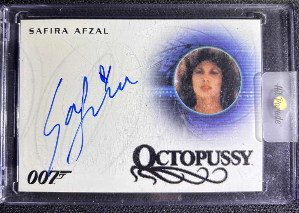 2015 James Bond Archives Safira Afzal Octopussy Girl Auto Autograph A266