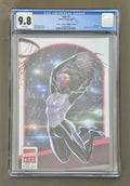 Silk #2 - Frankie’s Comics Rookie Card CoverVirgin Variant - CGC 9.8 🔥 Marvel 2021