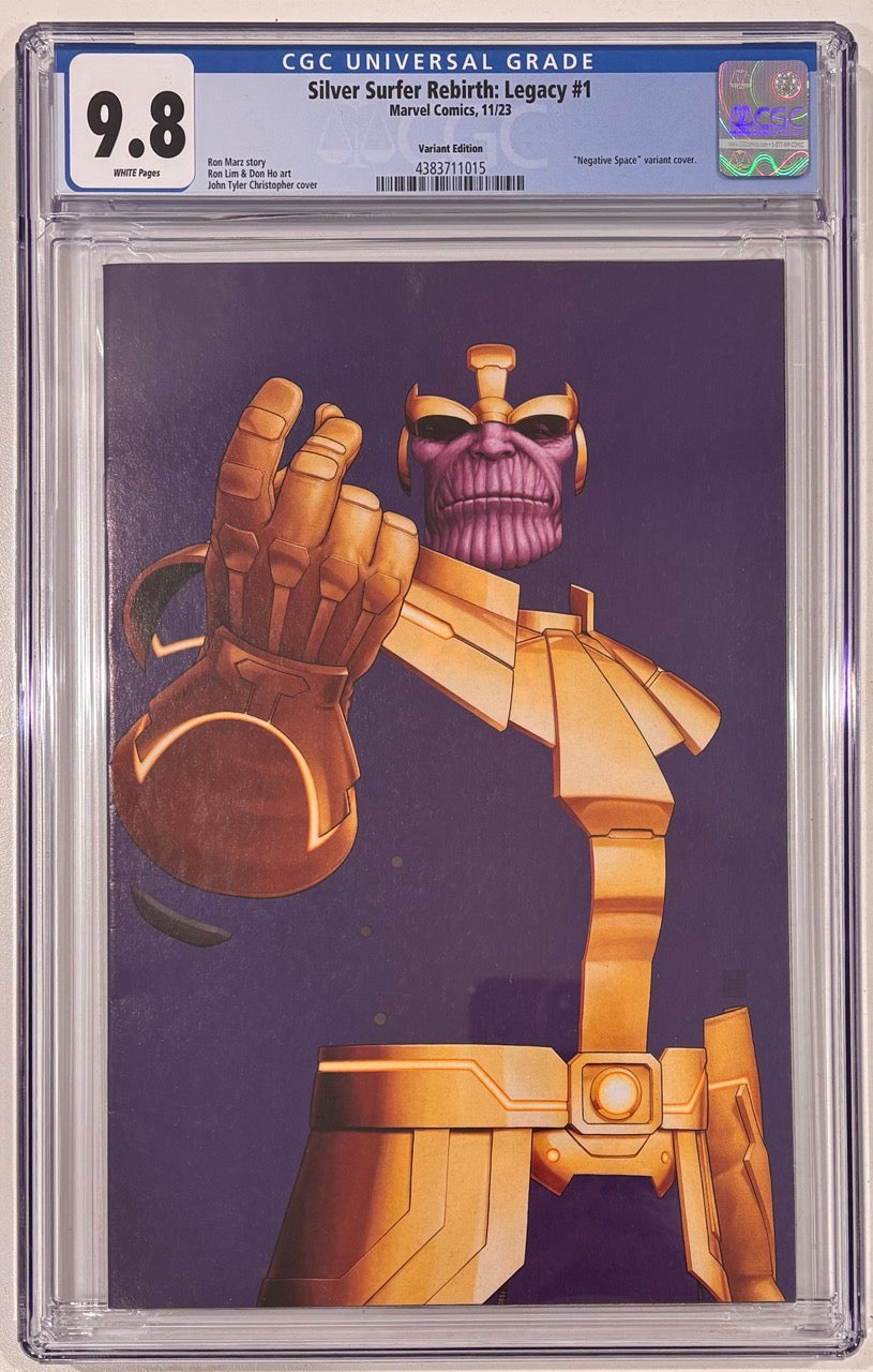 Silver Surfer Rebirth Legacy #1 - Negative Space Variant - CGC 9.8 - 2023