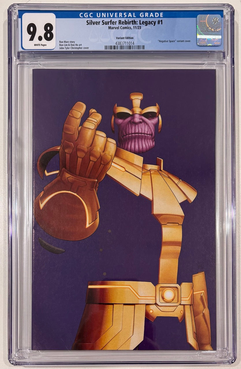 Silver Surfer Rebirth Legacy #1 - Negative Space Variant - CGC 9.8 - 2023