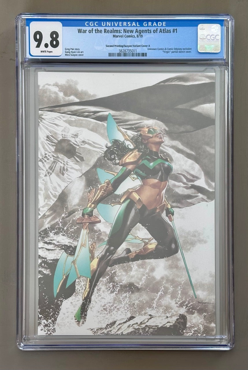 War of the Realms New Agents of Atlas #1 CGC 9.8